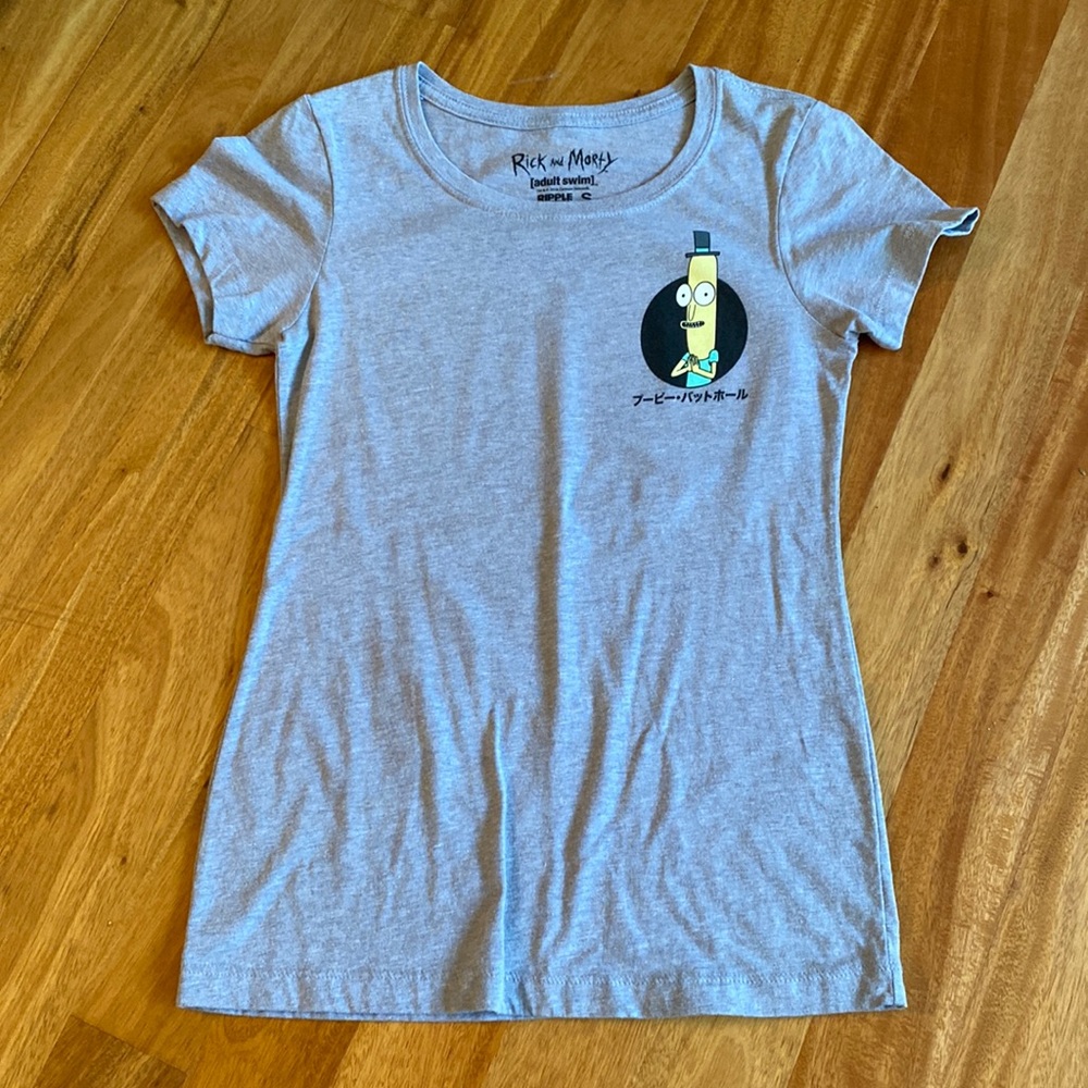 Rick and Morty t- shirt, adult swim brand, size S
